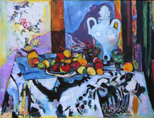 Matisse : Nature morte bleue