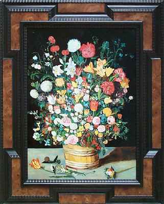 Brueghel de Velours : Bouquet de fleurs au Colima�on