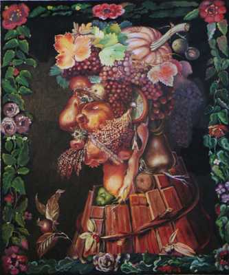 Archimboldo Arcimboldo Giuseppe : Autumn