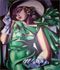 Tamara de Lempicka : Young Girl in a Green Dress