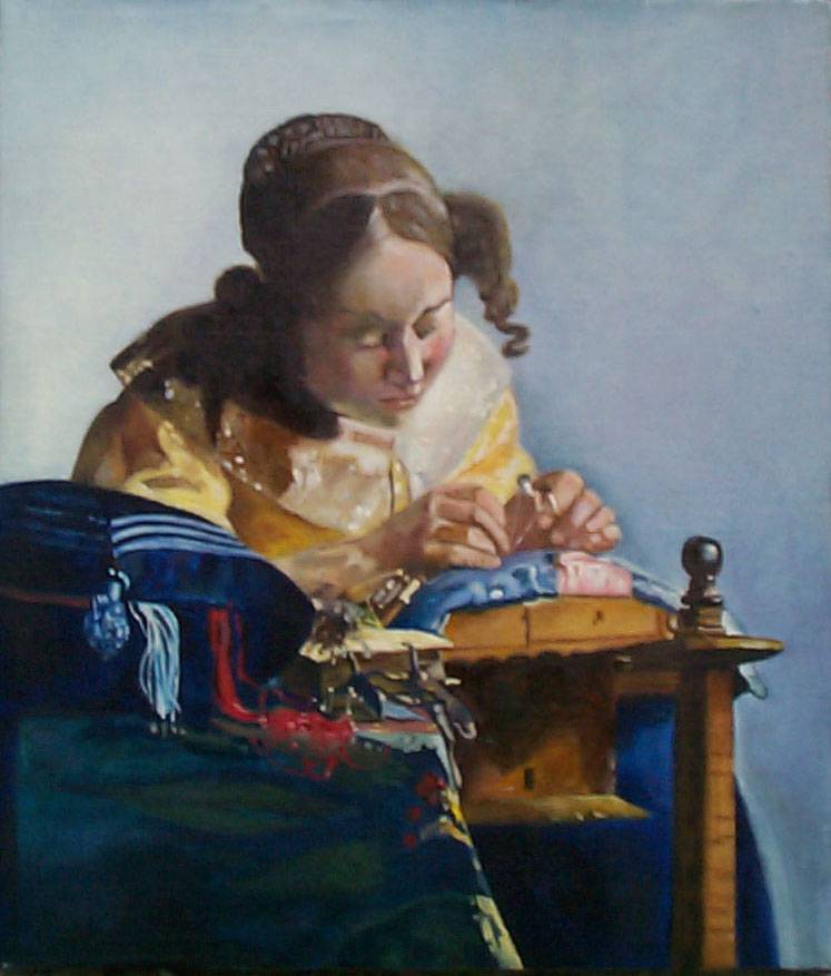 Vermeer de Delf : The Lacemaker