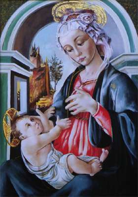 Botticelli : The Virgin and the Child 